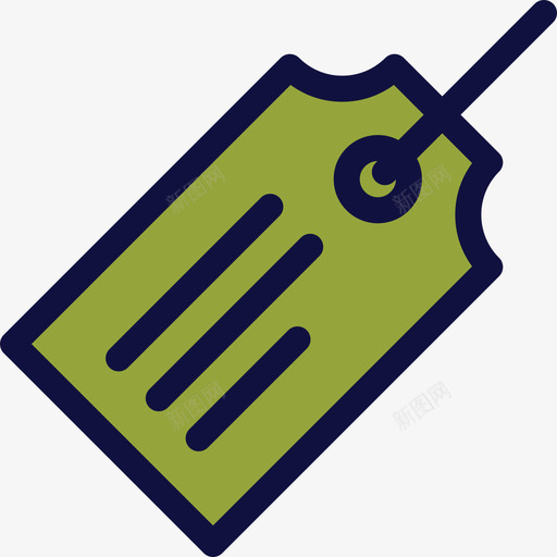 购物商店商业15线性颜色图标svg_新图网 https://ixintu.com 商业15 线性颜色 购物商店