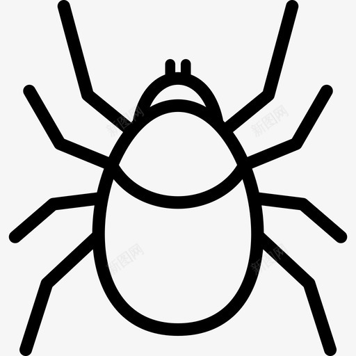 蜱虫鹿虫木虫图标svg_新图网 https://ixintu.com 蜱虫鹿虫木虫