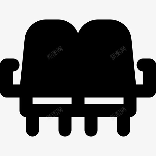座椅电影8实心图标svg_新图网 https://ixintu.com 实心 座椅 电影8