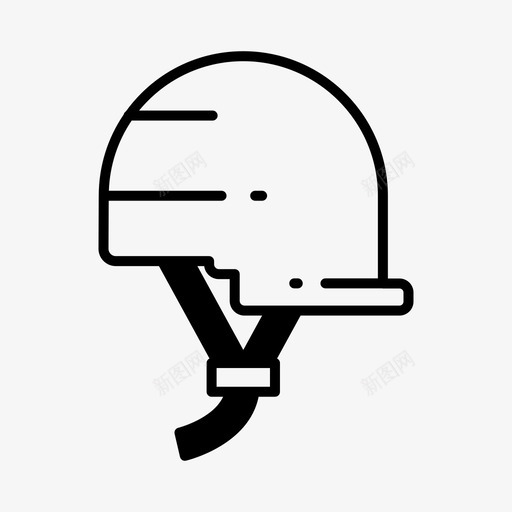 头盔运输工具图标svg_新图网 https://ixintu.com 头盔 运输工具