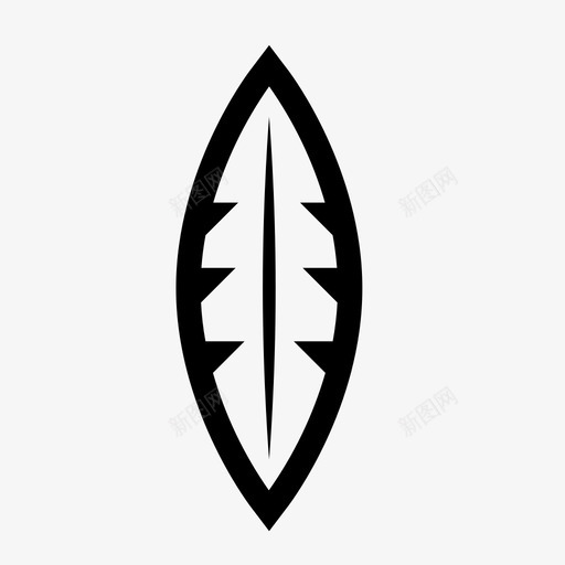 棕榈叶香蕉叶自然图标svg_新图网 https://ixintu.com 树木 棕榈叶 热带 自然 香蕉叶