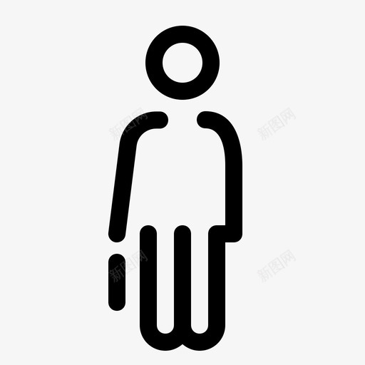 业务员账户人员图标svg_新图网 https://ixintu.com 业务员 人员 办公室 用户 账户