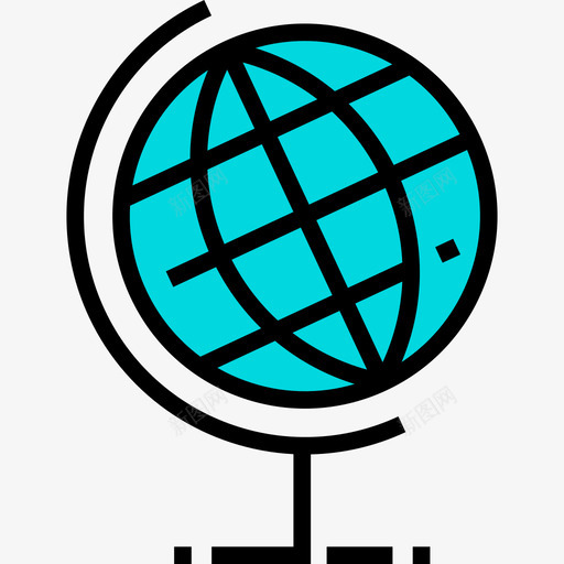 地图和旗帜通信和媒体6线颜色图标svg_新图网 https://ixintu.com 地图和旗帜 线颜色 通信和媒体6