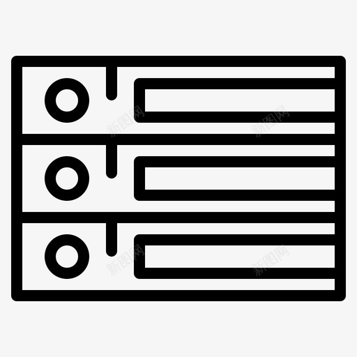 归档业务文件图标svg_新图网 https://ixintu.com 业务 归档 文件 文件夹