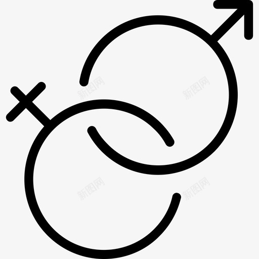 性别浪漫生活方式2直系图标svg_新图网 https://ixintu.com 性别 浪漫生活方式2 直系