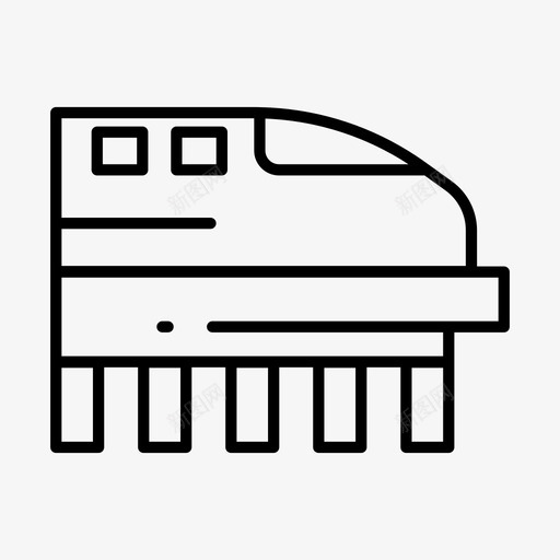 火车运输车辆图标svg_新图网 https://ixintu.com 火车 车辆 运输