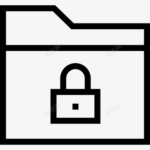 文件夹iosul5线性图标svg_新图网 https://ixintu.com iosul5 文件夹 线性