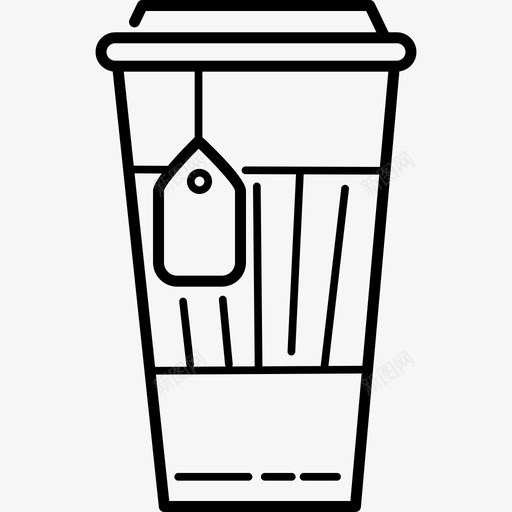 茶杂项手工制作图标svg_新图网 https://ixintu.com 手工制作 杂项 茶