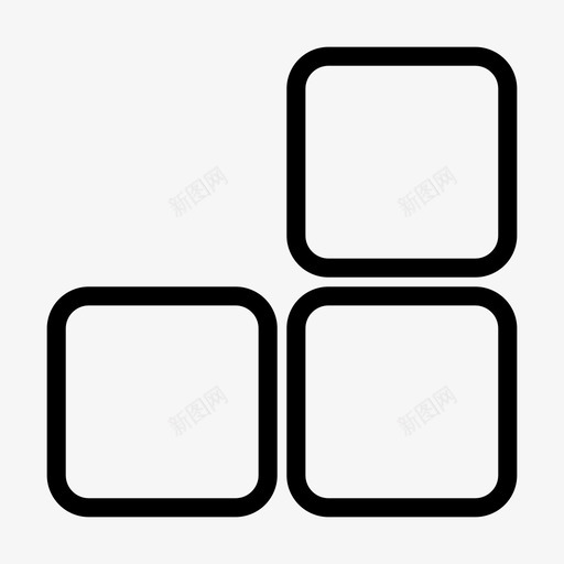 积木建筑教育图标svg_新图网 https://ixintu.com 学习 建筑 教育 积木 造型