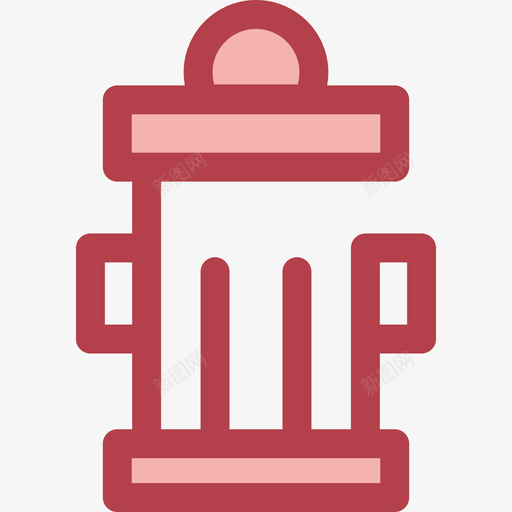 消防栓城市9红色图标svg_新图网 https://ixintu.com 城市9 消防栓 红色