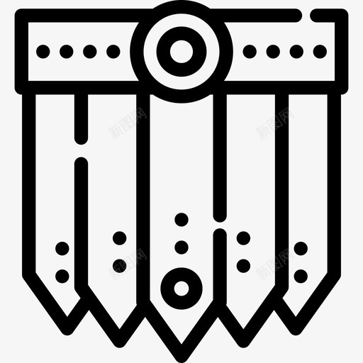 长裙维京人直纹图标svg_新图网 https://ixintu.com 直纹 维京人 长裙
