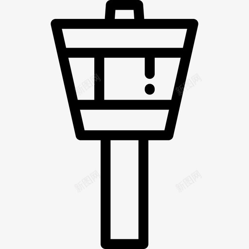机场城市要素5线性图标svg_新图网 https://ixintu.com 城市要素5 机场 线性