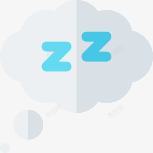 睡眠健康生活方式4平淡图标svg_新图网 https://ixintu.com 健康生活方式4 平淡 睡眠