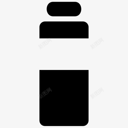 瓶装水饮料新鲜的图标svg_新图网 https://ixintu.com 新鲜的 瓶装水 饮料
