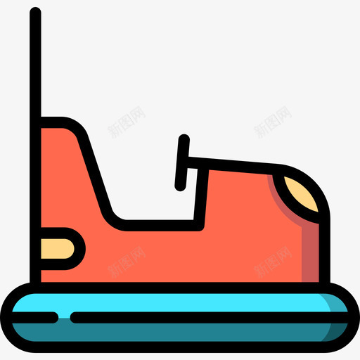 游乐园游乐园元素2线性颜色图标svg_新图网 https://ixintu.com 游乐园 游乐园元素2 线性颜色
