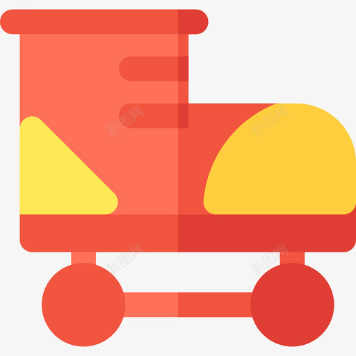 溜冰玩具9平底鞋图标svg_新图网 https://ixintu.com 平底鞋 溜冰 玩具9