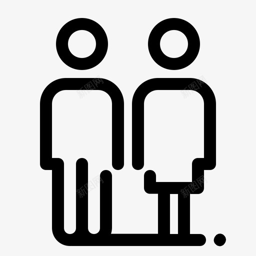伴侣家庭丈夫图标svg_新图网 https://ixintu.com 丈夫 伴侣 妻子 家庭 配偶