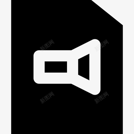视频文件文件夹2实体图标svg_新图网 https://ixintu.com 实体 文件夹2 视频文件