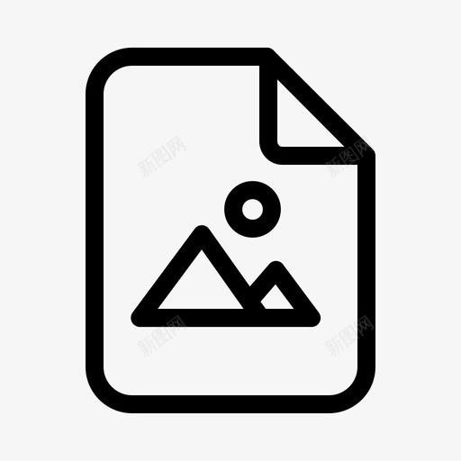 文件图像照片图标svg_新图网 https://ixintu.com 图像 图片 文件 照片