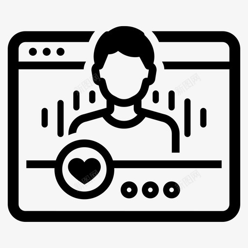 youtuber名人在线图标svg_新图网 https://ixintu.com pixa vlogger youtuber 名人 在线 演讲者 视频