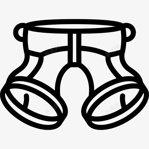 安全带附件攀岩图标svg_新图网 https://ixintu.com 安全带 攀岩 登山 运动 运动配件 附件