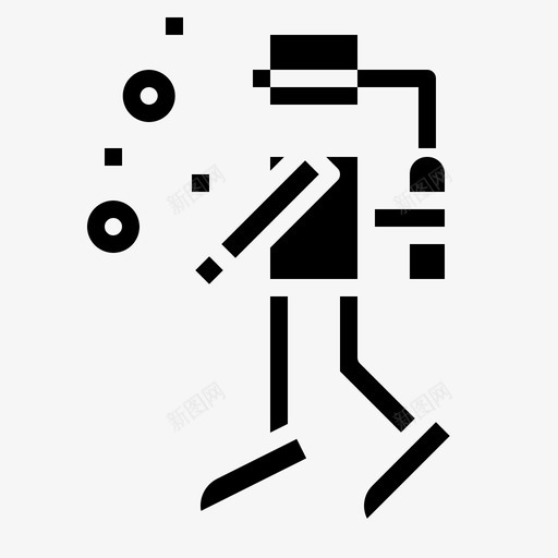 潜水潜水员水肺图标svg_新图网 https://ixintu.com 水下 水肺 潜水 潜水员 驾车