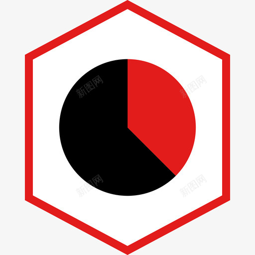 统计信息图形红色3平坦图标svg_新图网 https://ixintu.com 信息图形红色3 平坦 统计