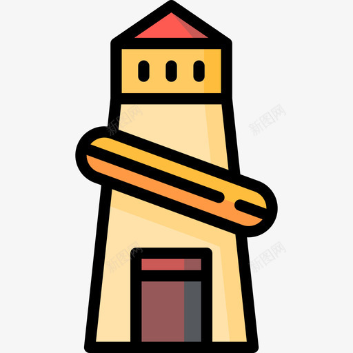 游乐场游乐场元素2线性颜色图标svg_新图网 https://ixintu.com 游乐场 游乐场元素2 线性颜色