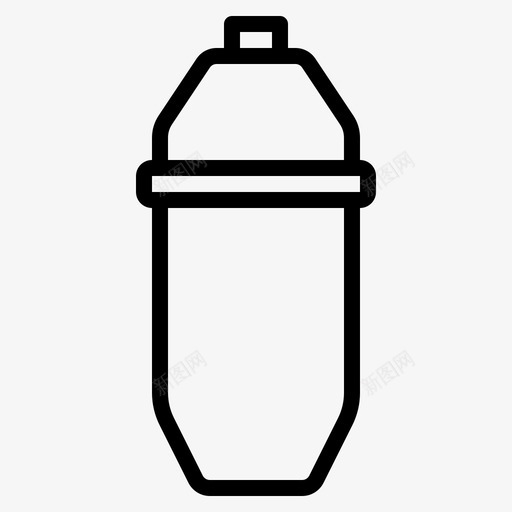咖啡厅饮料摇壶图标svg_新图网 https://ixintu.com 咖啡厅 摇壶 饮料