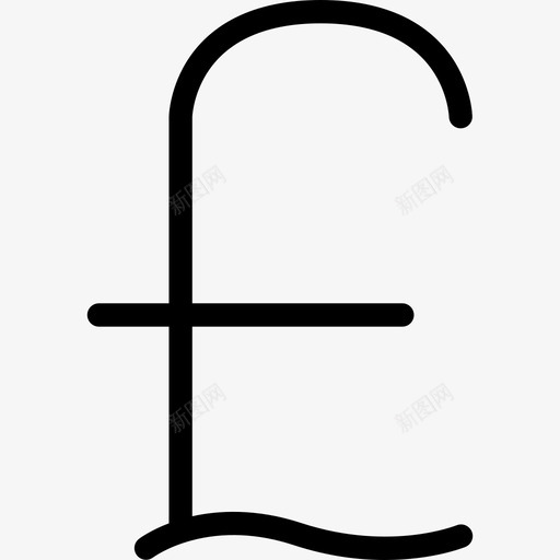 英镑金融9直系图标svg_新图网 https://ixintu.com 直系 英镑 金融9