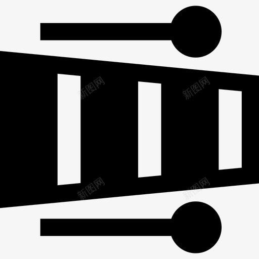 木琴乐器10填充图标svg_新图网 https://ixintu.com 乐器10 填充 木琴