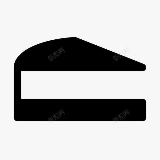 蛋糕甜点食物图标svg_新图网 https://ixintu.com 块 沙漠 甜点 蛋糕 食物