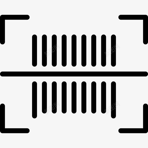 条形码电子商务11线性图标svg_新图网 https://ixintu.com 条形码 电子商务11 线性