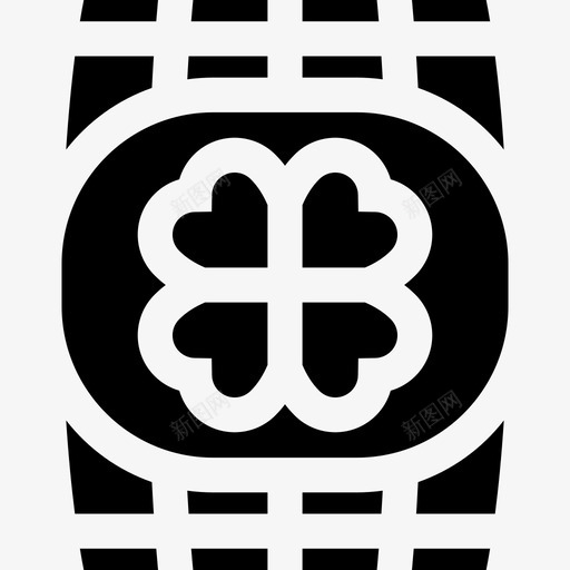 桶圣帕特里克第6天装满图标svg_新图网 https://ixintu.com 圣帕特里克第6天 桶 装满