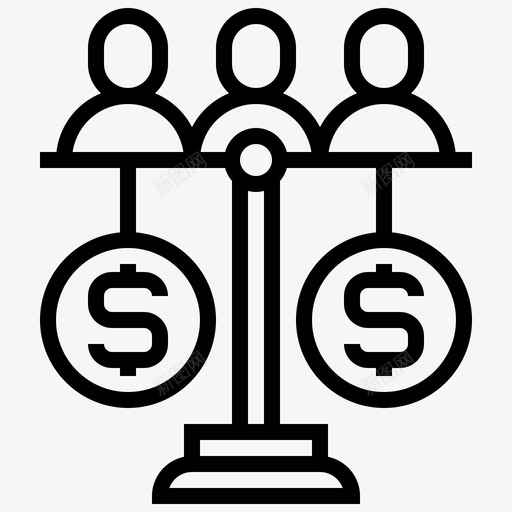 股权众筹余额资金图标svg_新图网 https://ixintu.com 众筹额度 余额 股权众筹 资金 资金筹集