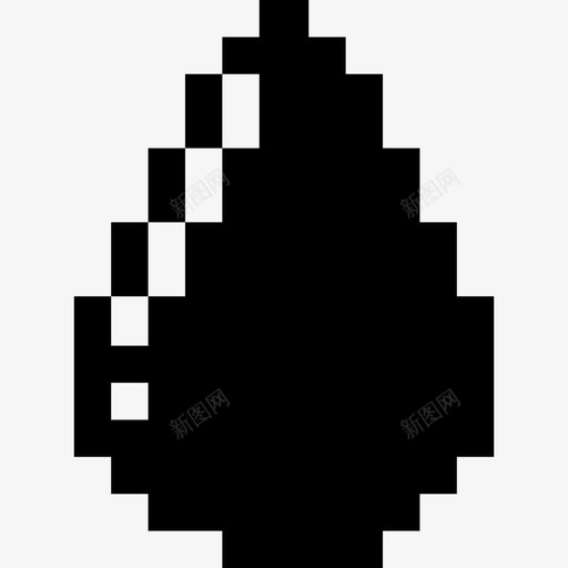 湿度天气36固体图标svg_新图网 https://ixintu.com 固体 天气36 湿度