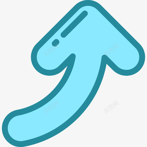 上箭头箭头4线颜色图标svg_新图网 https://ixintu.com 上箭头 箭头4 线颜色