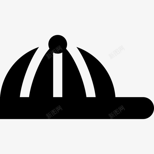 帽子时髦款式5填充图标svg_新图网 https://ixintu.com 填充 帽子 时髦款式5