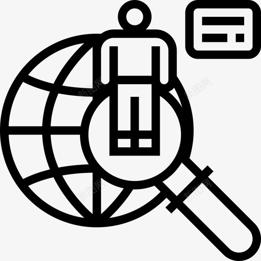营销数字营销3线性图标svg_新图网 https://ixintu.com 数字营销3 线性 营销