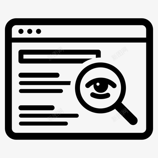 搜索引擎优化排名分析内容图标svg_新图网 https://ixintu.com pixa 内容 分析 可见性 在线 搜索 搜索引擎优化排名
