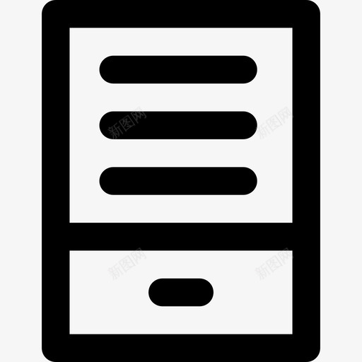 电子阅读器商务16直系图标svg_新图网 https://ixintu.com 商务16 电子阅读器 直系