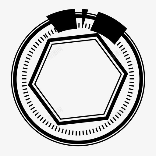 科技图形1svg_新图网 https://ixintu.com 科技图形1