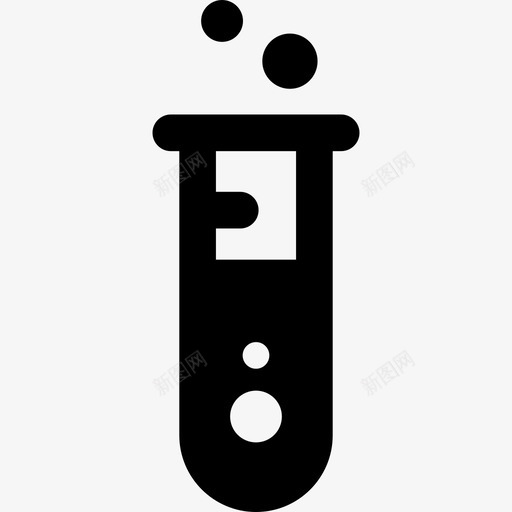 试管化学4填充图标svg_新图网 https://ixintu.com 化学4 填充 试管