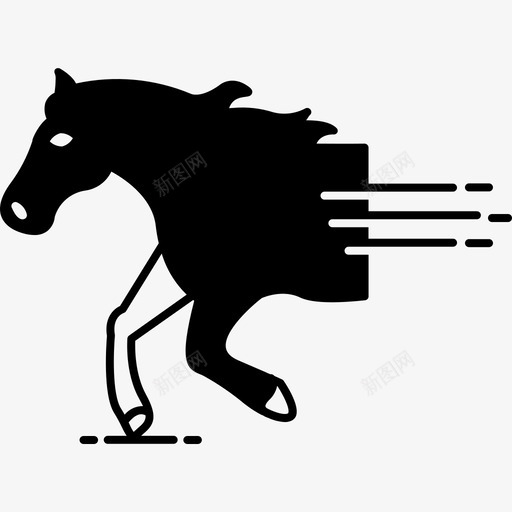 赛马骑马图标svg_新图网 https://ixintu.com 赛马 骑马