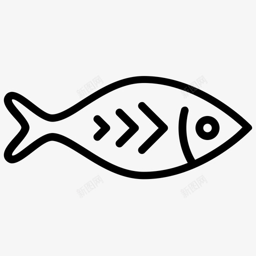 金鱼水族馆鱼淡水鱼图标svg_新图网 https://ixintu.com 奥兰达 水族馆鱼 海鲜 淡水鱼 琉球金鱼 章鱼字形图标 贝类 金鱼 龙虾