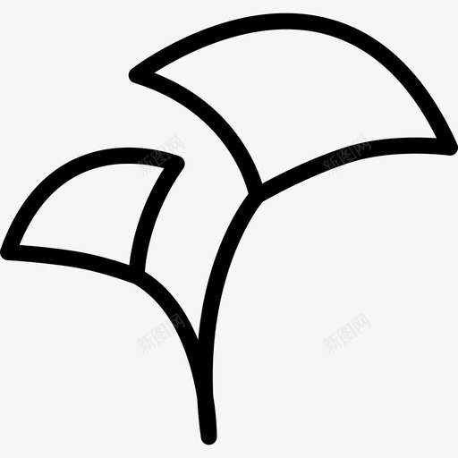 花自然3线状图标svg_新图网 https://ixintu.com 线状 自然3 花