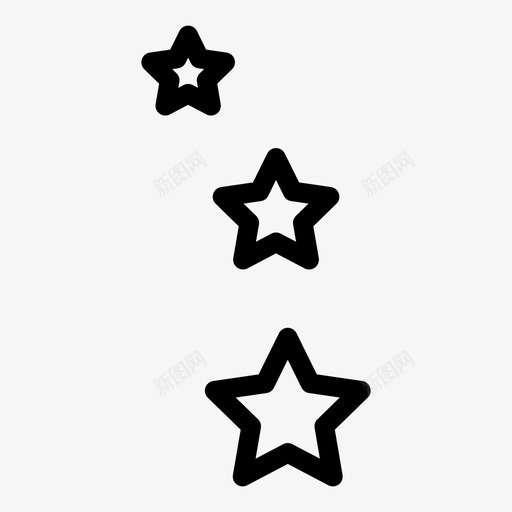 星星光速率图标svg_新图网 https://ixintu.com 光 星星 速率 闪光