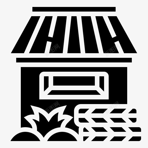 彩弹竞技场场地室内图标svg_新图网 https://ixintu.com 地点 场地 室内 彩弹和bb枪雕文 彩弹竞技场