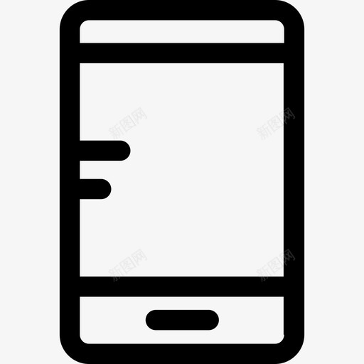 智能手机科技2线性图标svg_新图网 https://ixintu.com 智能手机 科技2 线性