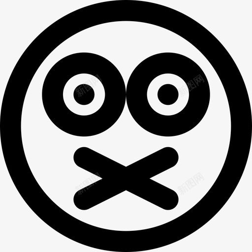 秘密表情集4大纲图标svg_新图网 https://ixintu.com 大纲 秘密 表情集4